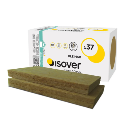 Vata minerala bazaltica Isover PLE MAX 100 mm / 3.6 mp